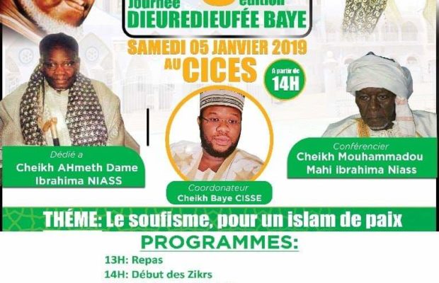 Journée Dieureudieufe baye au CICES célébré le 05 janvier 2019 Journée Dieureudieufe baye au CICES célébré le 05 janvier 2019