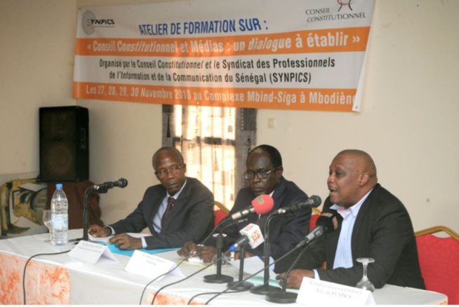 Présidentielle 2019 : Ibrahima Khalilou Ndiaye invite les journalistes à "l’équidistance entre les parties" Présidentielle 2019 : Ibrahima Khalilou Ndiaye invite les journalistes à "l’équidistance entre les parties"