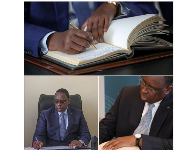 Propos gênants sur sa famille: Macky Sall répond à Me Wade dans son livre « Le Sénégal au cœur » Propos gênants sur sa famille: Macky Sall répond à Me Wade dans son livre « Le Sénégal au cœur »