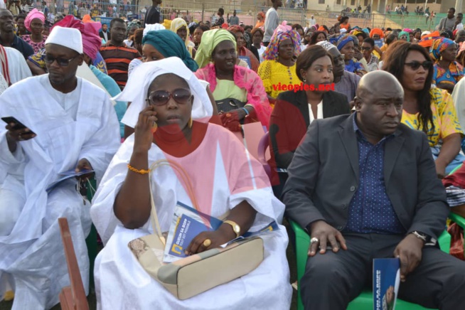 PARI DE LA MOBILISATION RÉUSSI:Les images de l'investiture du candidat de "GUEUM SA BOOP" Bougane Guéye au stade Amadou Barry.