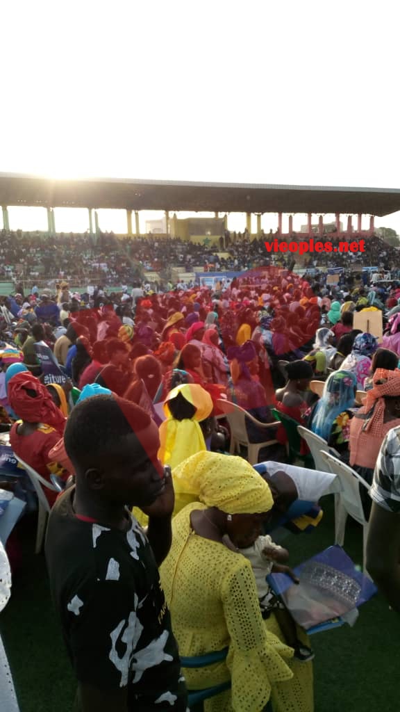 PARI DE LA MOBILISATION RÉUSSI:Les images de l'investiture du candidat de "GUEUM SA BOOP" Bougane Guéye au stade Amadou Barry.