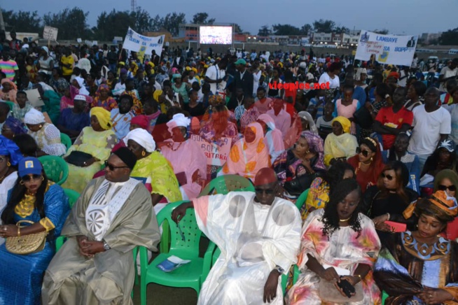 PARI DE LA MOBILISATION RÉUSSI:Les images de l'investiture du candidat de "GUEUM SA BOOP" Bougane Guéye au stade Amadou Barry.