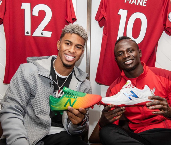 Sadio Mané s’affiche avec une star de baseball Lindor… Sadio Mané s’affiche avec une star de baseball Lindor…