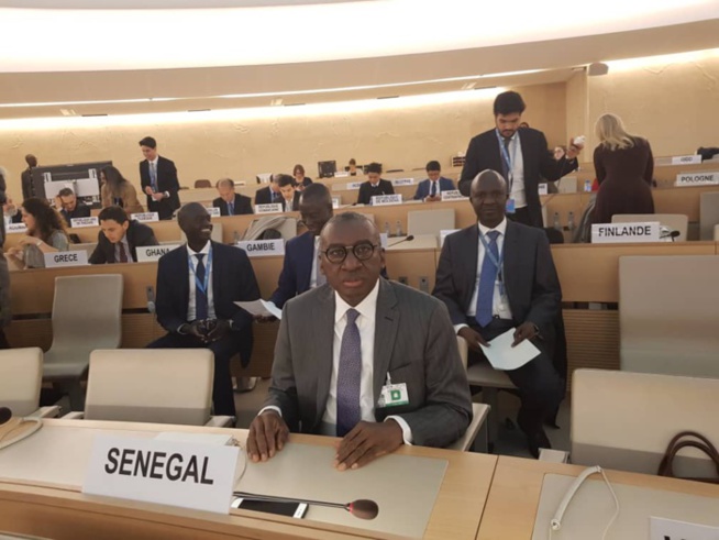 Allocution de Me Sidiki KABA, MAESE à l’occasion de l’élection du Sénégal à la présidence du Conseil des droits de l’homme