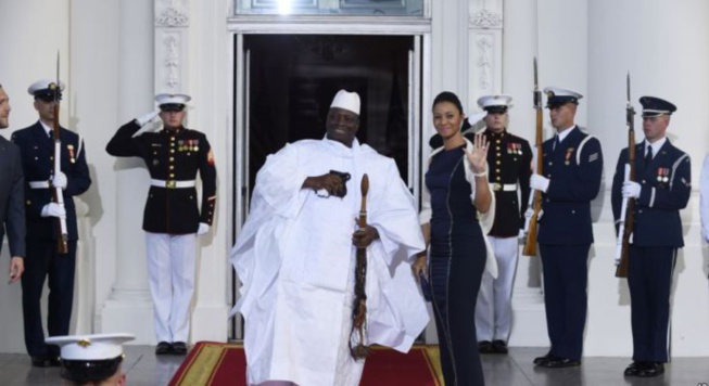 L’ex-président gambien Jammeh, sa femme et ses enfants interdits d’entrée aux Etats-Unis