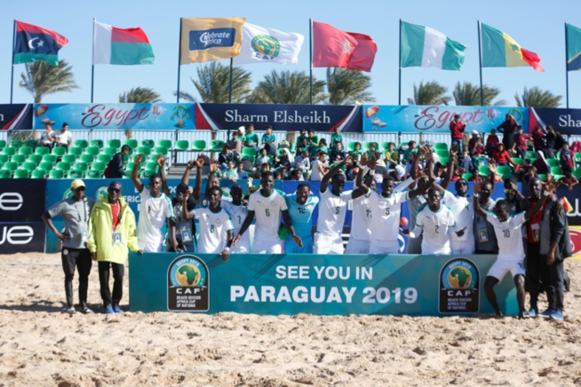 Message de félicitations du Président Macky Sall à l’équipe nationale de Beach Soccer, Championne d’Afrique 2018 Message de félicitations du Président Macky Sall à l’équipe nationale de Beach Soccer, Championne d’Afrique 2018