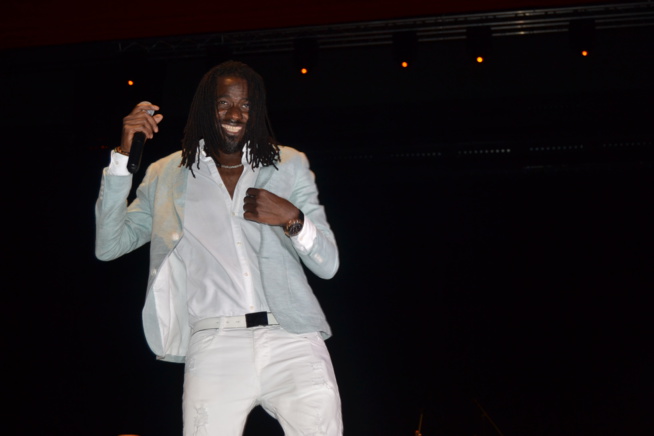 L'artiste Mame Balla refait surface à la nuit de la mode panafricaine by Awa Kermel à Luxembourg.