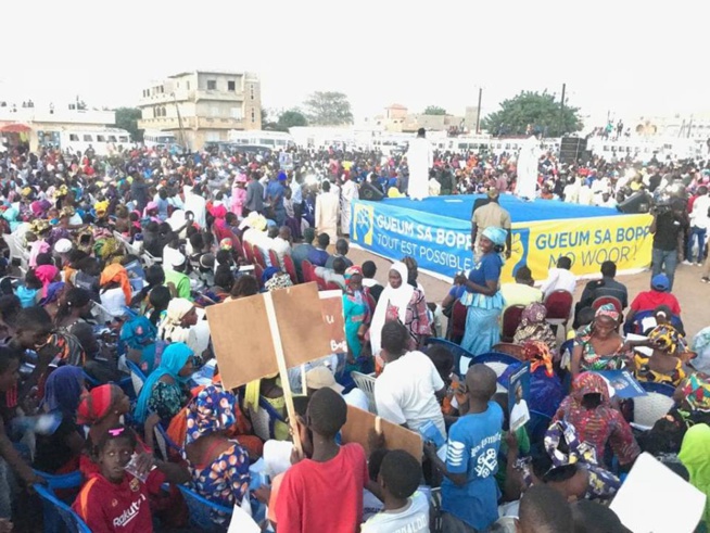» Touba manque de tout au point que les talibés se sont mobilisés pour régler ses besoins primaires » a martelé Bougane Gueye hier.