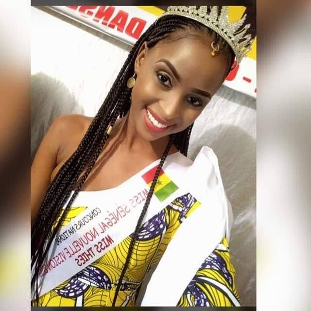 EN IMAGES. Découvrez Ndeye Aïda Diallo, la nouvelle Miss de Thies 2018…