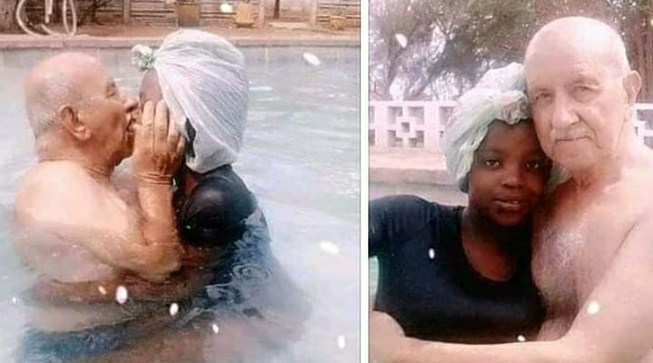 18 ans, elle épouse un vieux de 73 ans 18 ans, elle épouse un vieux de 73 ans