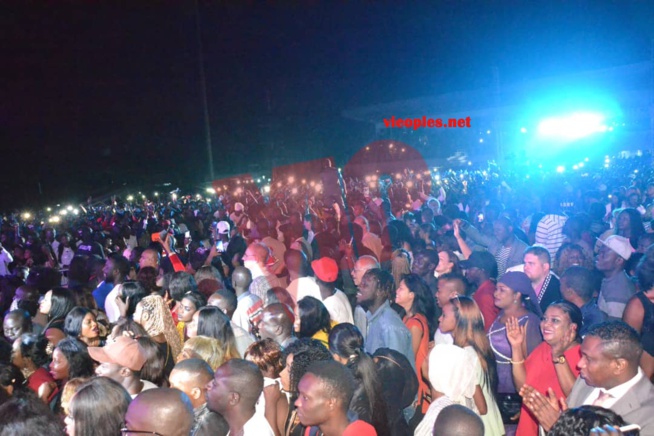Les images du show live de Youssou Ndour au stade Caroline Faye de Mbour