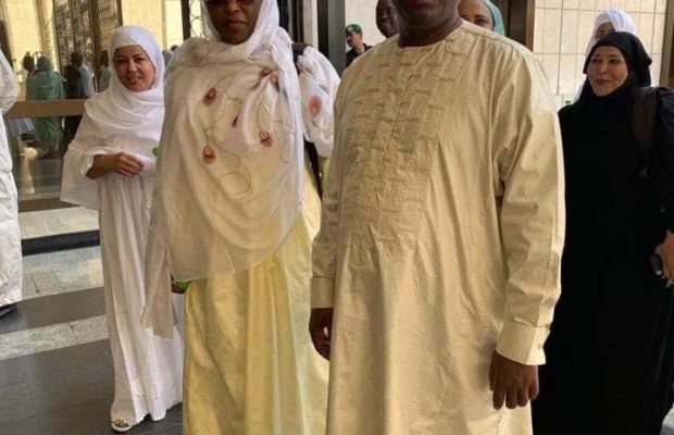 Macky Sall, Mariem Faye et Amadou Sall à La Mecque Macky Sall, Mariem Faye et Amadou Sall à La Mecque