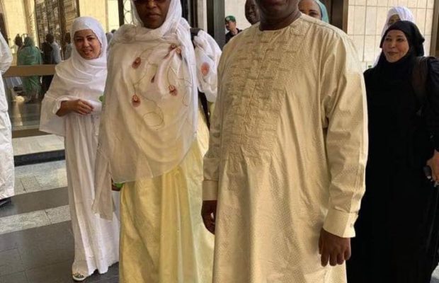 Macky Sall, Mariem Faye et Amadou Sall à La Mecque