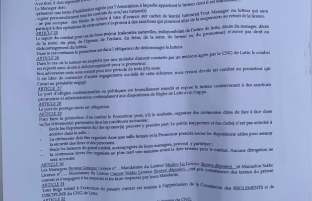 LE COMBAT MODOU LÔ Vs BALLA GAYE 2 RÉGULARISÉ : LE CACHET DES LUTTEURS DÉVOILÉS