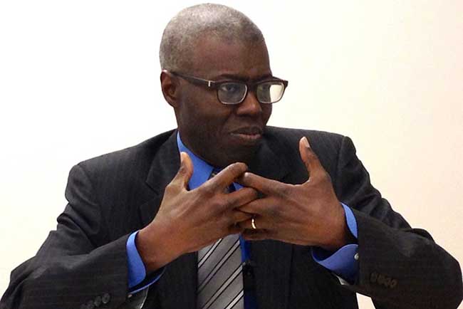 Souleymane Bachir Diagne: "On ne peut pas avoir de régression sur l'organisation matérielle des élections" Souleymane Bachir Diagne: "On ne peut pas avoir de régression sur l'organisation matérielle des élections"