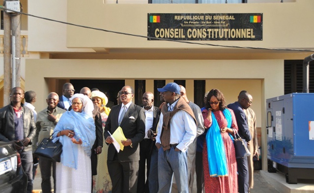 Déclaration sur le parrainage: Le Conseil Constitutionnel doit constater l’impossibilité objective d’exercice du contrôle juridictionnel Déclaration sur le parrainage: Le Conseil Constitutionnel doit constater l’impossibilité objective d’exercice du contrôle juridictionnel
