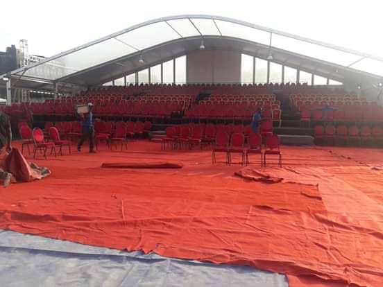 CICES prêt pour accueillir la Méga-star Youssou Ndour ce samedi 05 Janvier. En images CICES prêt pour accueillir la Méga-star Youssou Ndour ce samedi 05 Janvier. En images