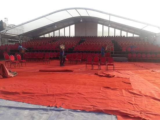 CICES prêt pour accueillir la Méga-star Youssou Ndour ce samedi 05 Janvier. En images CICES prêt pour accueillir la Méga-star Youssou Ndour ce samedi 05 Janvier. En images