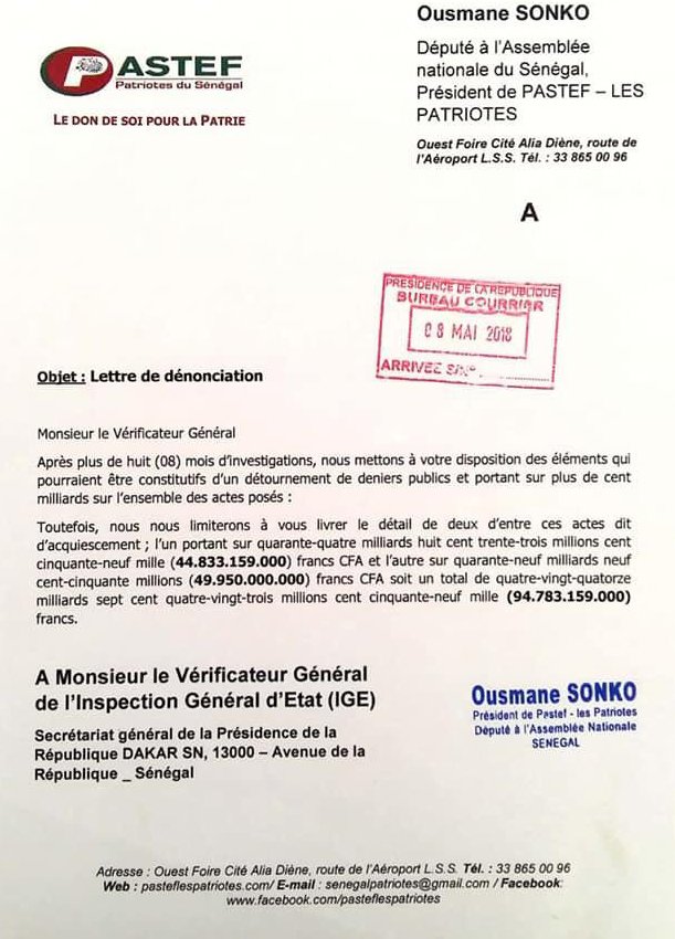 M. Sonko, je relève votre défi de prouver le mensonge et l'escroquerie ( Marvel ) M. Sonko, je relève votre défi de prouver le mensonge et l'escroquerie ( Marvel )