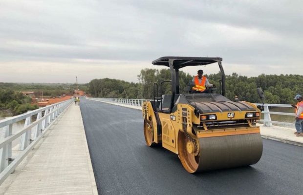 Le pont Sénégambie devient réalité, en finition avant son inauguration