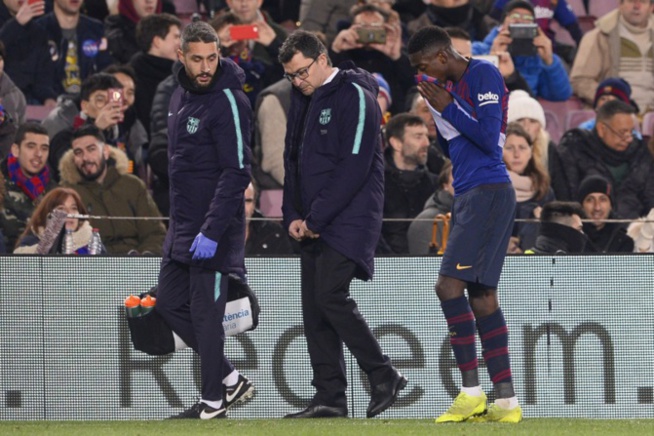 FC Barça : La durée de l’absence de Dembélé connue