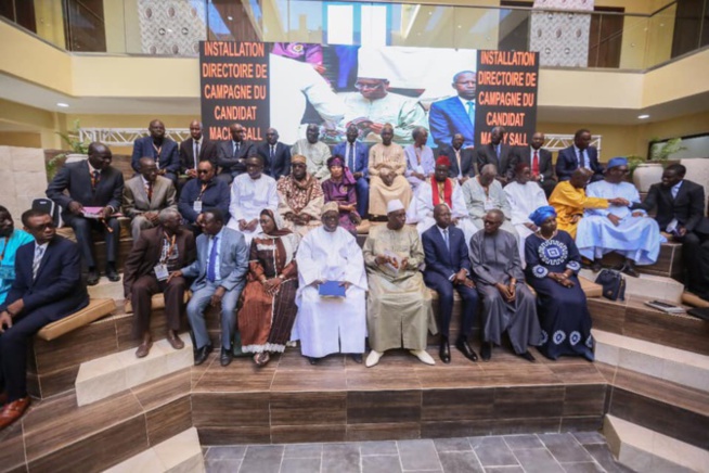 Macky Sall : "Notre objectif, il faut être clair là-dessus, c’est la victoire au premier tour"