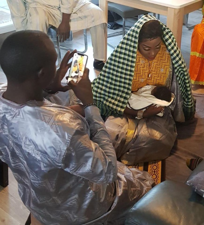 ) Maman Mbaye, Ex-actrice de la série « Mbettel » et fille de Jimmy Mbaye devient mama
