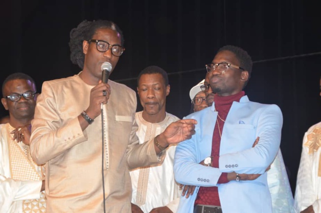 ANNIVERSAIRE: L'artiste Demba Guissé chauffe le theatre Daniel Sorano.