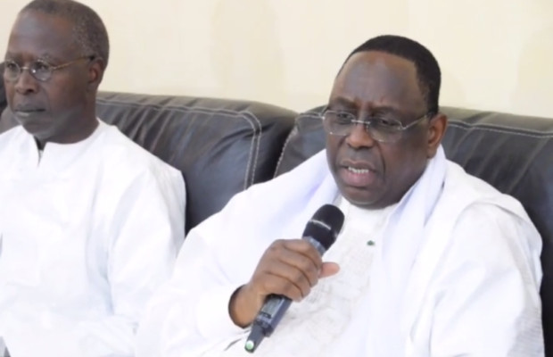 Présidentielle 2019: Discours de Macky Sall devant le Khalife général des Mourides