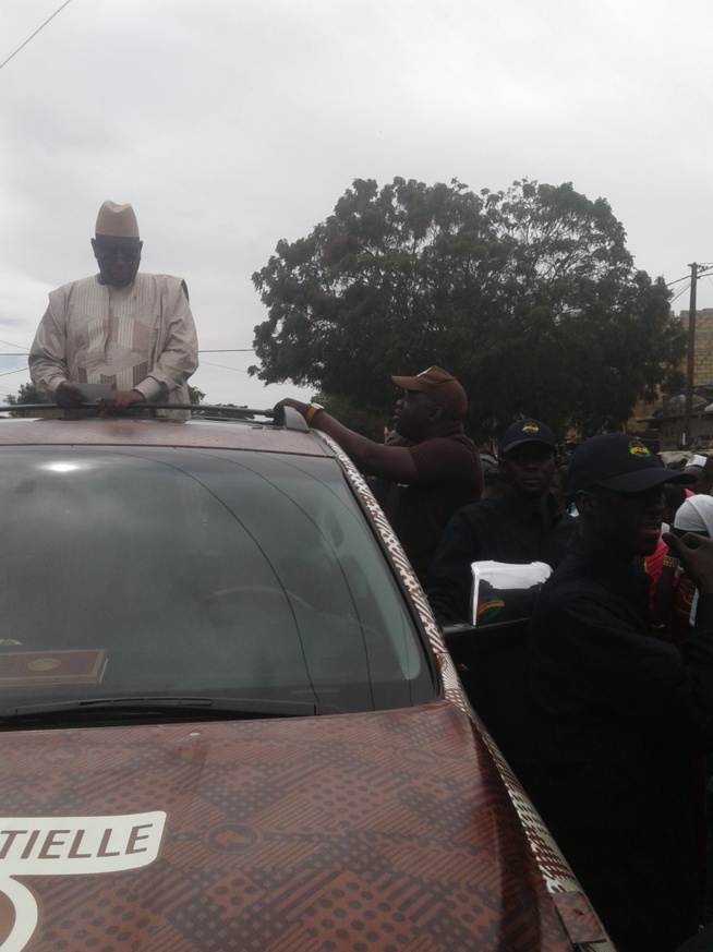 Ndoye Bane a accueilli en fanfare Macky Sall à Pire Gourèye