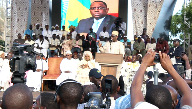 Louga campagne électorale: Après avoir reçu un accueil triomphal Macky Sall Sall se dit rassuré Louga campagne électorale: Après avoir reçu un accueil triomphal Macky Sall Sall se dit rassuré
