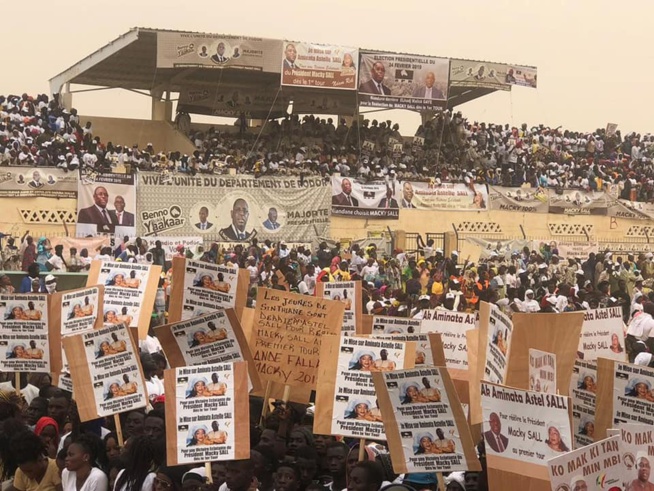 Podor : Macky Sall bat le record de la Mobilisation, Après la transhumance de Aïssata Tall Sall