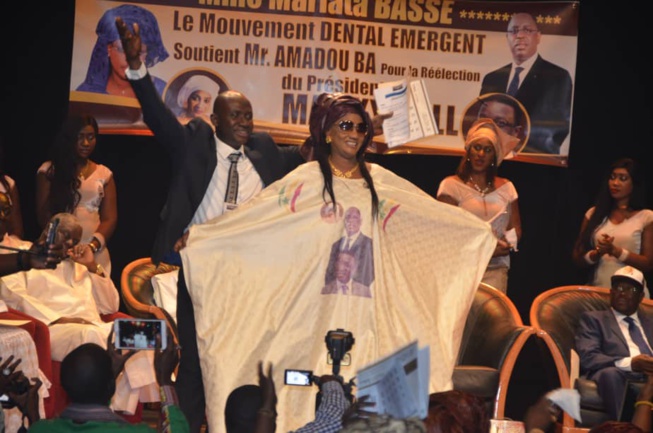 Démonstration de force de Maryata Basse dérriére Amadou Ba pour un second mandat Macky Sall.