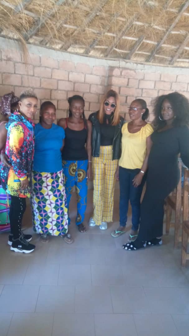 Le groupe SAFARI en visite à Kafountine avec l'amical des jeunes dans le cadre du carnaval.