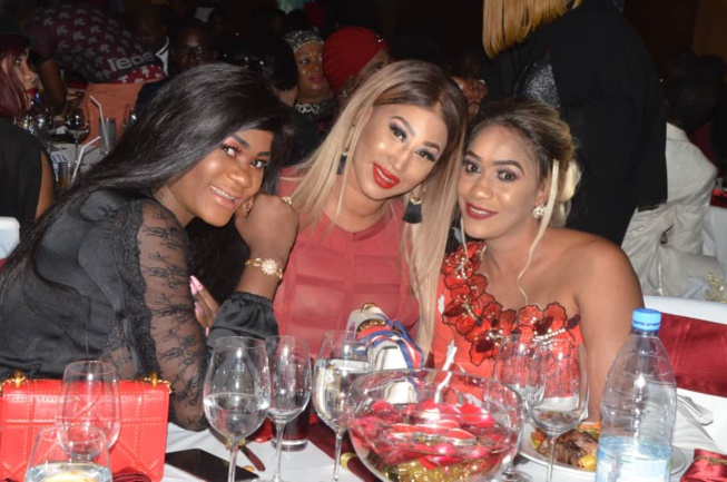 Diaba Sora, la Malienne et Yébé la bourgeoise en vedettes à la soirée St Valentin de Pape Diouf au Radisson