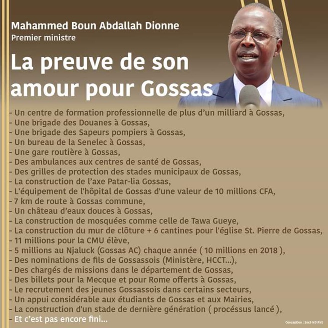 Gossas : Serigne Assane Lo Apporte son soutien à Boune Adallah Dionne et bat campagne pour la réélection de Président Macky Sall au premier tour