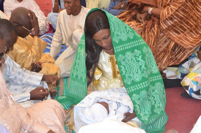 Les images du baptéme du fils de Babacar Ndiaye Darou Salam Couture vice président de l'ADESMATS .