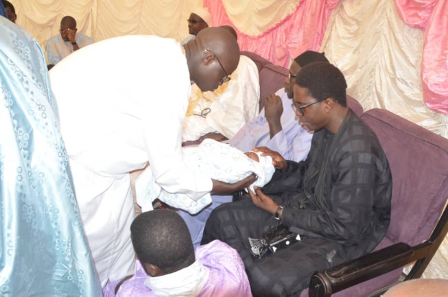 Les images du baptéme du fils de Babacar Ndiaye Darou Salam Couture vice président de l'ADESMATS .