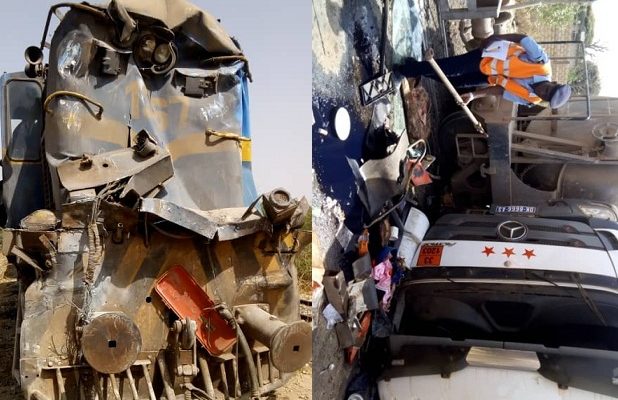 Grave collision entre un train et une voiture au passage à niveau de la route de l’école Polytechnique Grave collision entre un train et une voiture au passage à niveau de la route de l’école Polytechnique