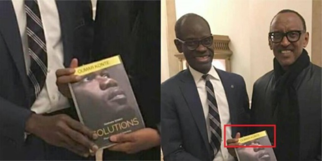 PHOTO - Cette image de Paul Kagame tenant le livre de Sonko agite la toile ! PHOTO - Cette image de Paul Kagame tenant le livre de Sonko agite la toile !