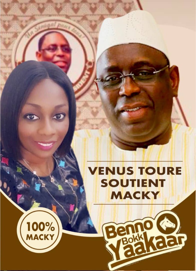 VENUS TOURÉ DE VENUS UNIVERS VOTE MACKY SALL.