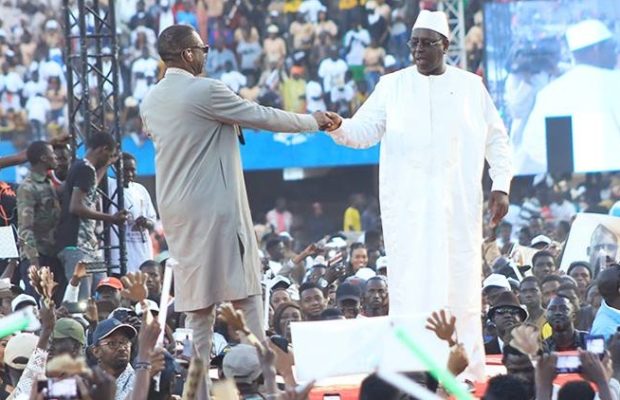 Macky SALL au stade LSS: Youssou Ndour assure le show
