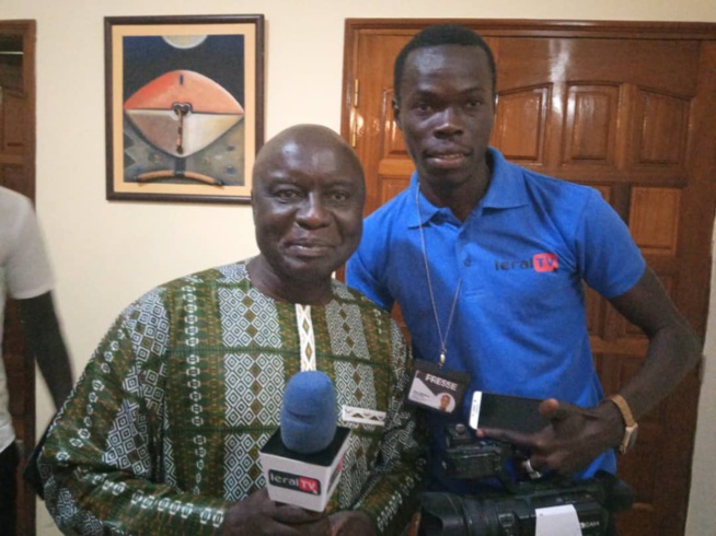 Idrissa Seck en direct du Cyber Campus à Thiès Idrissa Seck en direct du Cyber Campus à Thiès
