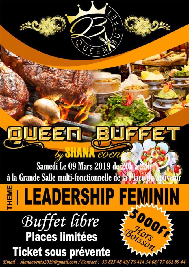 GALA: QUEEN BUFFET BY Shana Events pour un Leadership Féminin avec Zoula .En images. GALA: QUEEN BUFFET BY Shana Events pour un Leadership Féminin avec Zoula .En images.