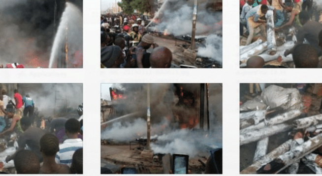 Marché Ocass de Touba : Ce qui a provoqué l’incendie