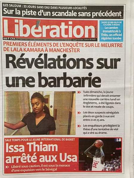 A la Une : Révélation du quotidien Enquete, des pontes du régime auraient financé la campagne présidentielle de l’opposition ; Les enlèvements d’enfants, les braquages et les incendies reprennent de plus belle ; Troisième mandat de Macky Sall : le po A la Une : Révélation du quotidien Enquete, des pontes du régime auraient financé la campagne présidentielle de l’opposition ; Les enlèvements d’enfants, les braquages et les incendies reprennent de plus belle ; Troisième mandat de Macky Sall : le po