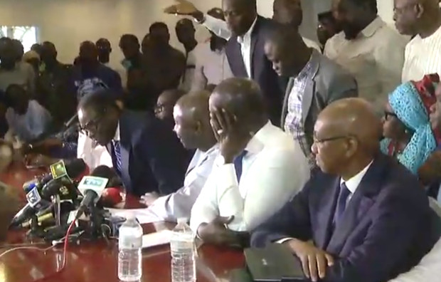 Urgent : Déclaration de Idrissa Seck, chef de l’opposition Urgent : Déclaration de Idrissa Seck, chef de l’opposition