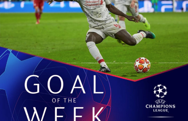 Ligue des Champions: Sadio Mané remporte le titre de plus beau but de la semaine