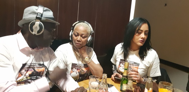 Caravane Be Teranga chez la marraine du 06 avril Penda Sow La Rose Noire de Luxembourg avec Pape Diouf Caravane Be Teranga chez la marraine du 06 avril Penda Sow La Rose Noire de Luxembourg avec Pape Diouf