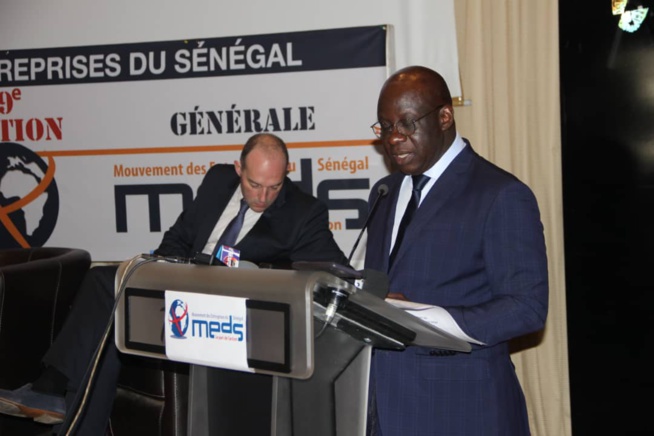 Les images de l'assemblée générale du Mouvement des entreprises du Sénégal avec le président Mbagnick Diop.